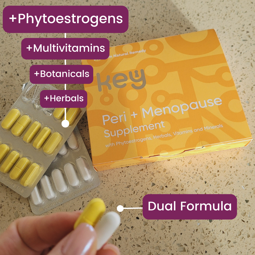 Key For Her menopause wellness supplement for energy and symptom support