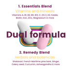 Menstrual support formula with magnesium, ginger and ashwagandha