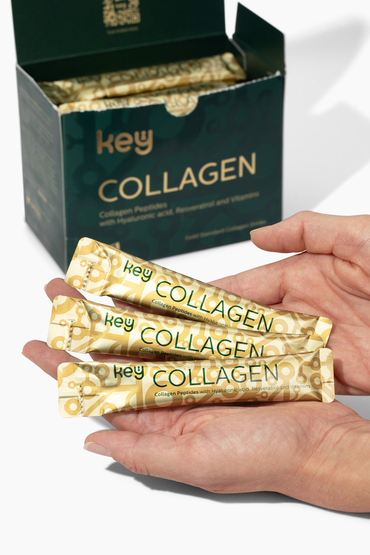 Award-winning Key Collagen beauty supplement by Key For Her