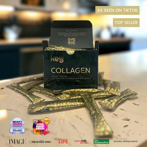 Key Collagen viral beauty supplement featured on TikTok