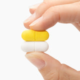 Display of both supplements outside of packaging