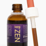 Key Zen calm and balance drops for stress relief and emotional wellness